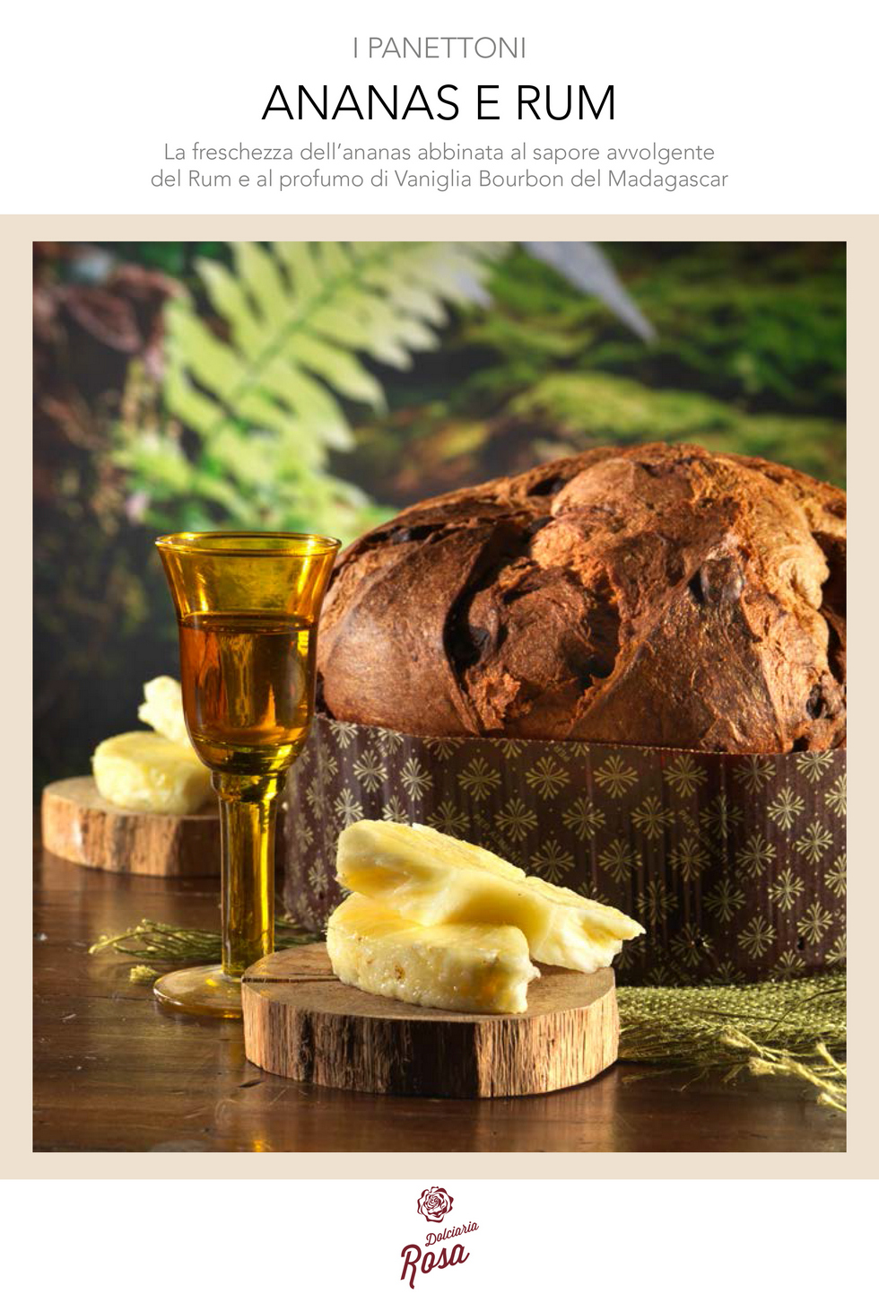 Panettone Ananas e Rum