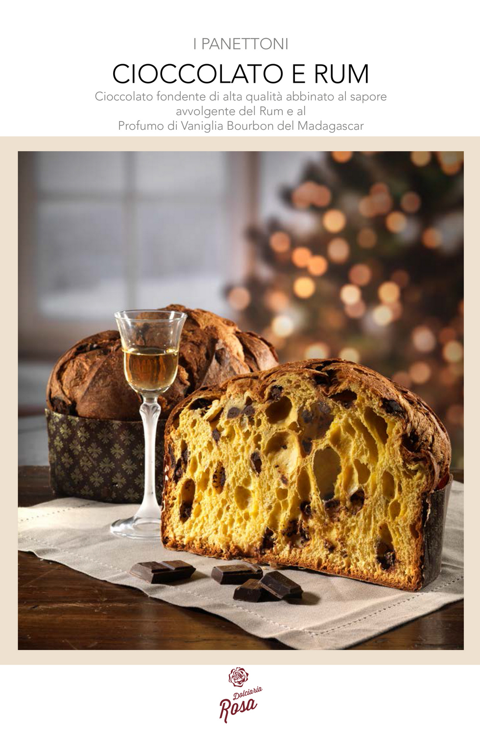 Panettone Cioccolato e Rum