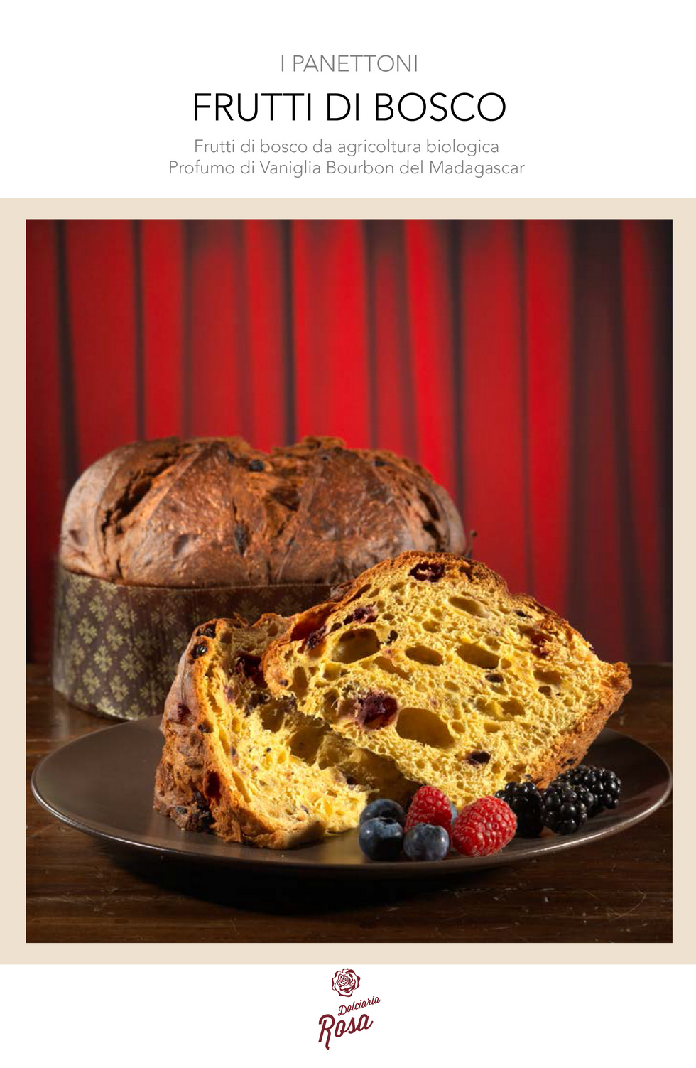 Panettone Frutti di Bosco